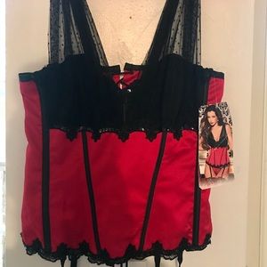Steal the Scene Corset Satin